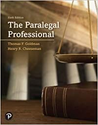 The Paralegal Professional, Rental Edition (6th Edition) - 9780135724545