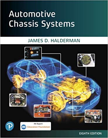 Automotive Chassis Systems [RENTAL EDITION] (8th Edition) - 9780135758571