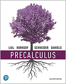 Precalculus [RENTAL EDITION] (7th Edition) - 9780135925713