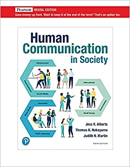 Human Communication in Society (6th Edition) - 9780136863878