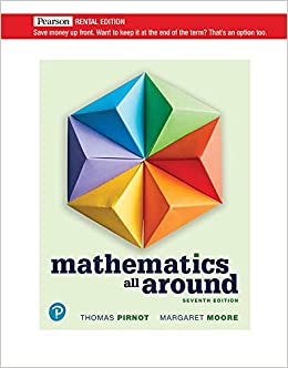 Mathematics All Around (7th Edition) - 9780136921950