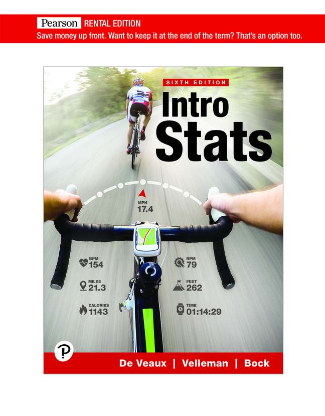 Intro Stats (6th Edition) - 9780136806868