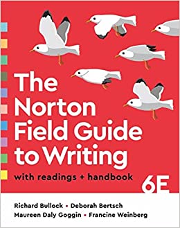 The Norton Field Guide to Writing with Readings and Handbook (6th Edition) - 9780393884135