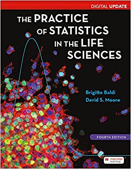 Practice of Statistics in the Life Sciences, Digital Update (4th Edition) - 9781319244422