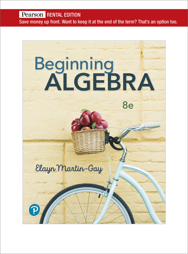 Beginning Algebra [RENTAL EDITION] (8th Edition) - 9780137573684