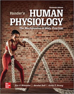 Vander's Human Physiology (16th Edition) - 9781264125739