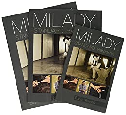 Bundle: Milady Standard Barbering + Student Workbook + Exam Review (6th Edition) - 9781337576222