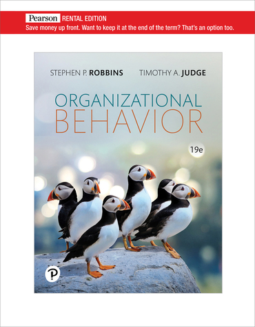 Organizational Behavior [RENTAL EDITION] (19th Edition) - 9780137474646