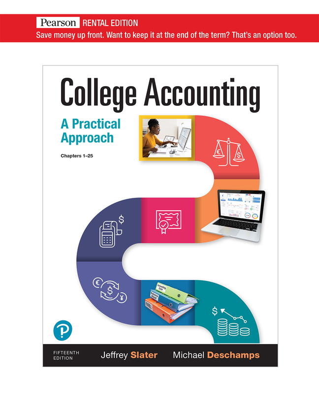 College Accounting [RENTAL EDITION] (15th Edition) - 9780137504282