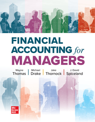 Financial Accounting for Managers - 9781264503308