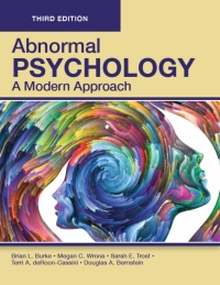 Abnormal Psychology: A Modern Approach (3rd Edition) - 9781950377442