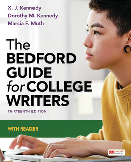 The Bedford Guide for College Writers with Reader (13th Edition) - 9781319346133