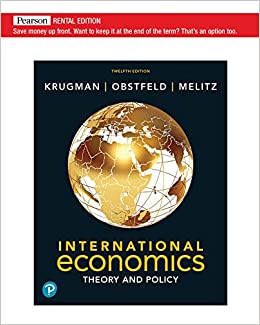 International Economics: Theory and Policy [RENTAL EDITION] (12th Edition) - 9780135766859