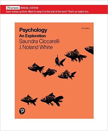 Psychology: An Exploration [RENTAL EDITION] (5th Edition) - 9780135198018