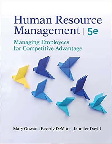 Human Resource Management: Managing Employees for Competitive Advantage (5th Edition) - 9781948426459