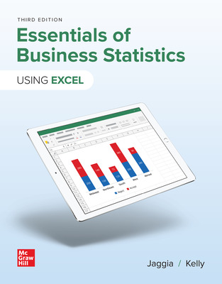 Essentials of Business Statistics (3rd Edition) - 9781264098347