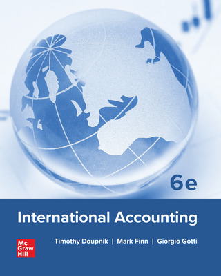 International Accounting (6th Edition) - 9781264556991