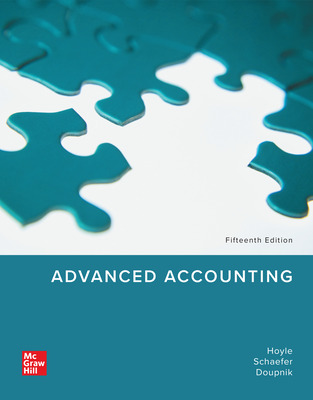 Advanced Accounting (15th Edition) - 9781264798483