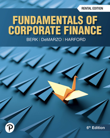 Fundamentals of Corporate Finance (6th Edition) - 9780137852581