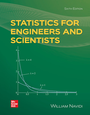 Statistics for Engineers and Scientist (6th Edition) - 9781266672910