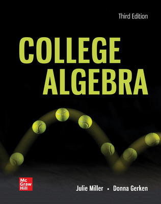 College Algebra (3rd Edition) - 9781260260434