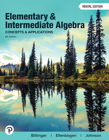 Elementary and Intermediate Algebra: Concepts and Applications (8th Edition) - 9780137994724