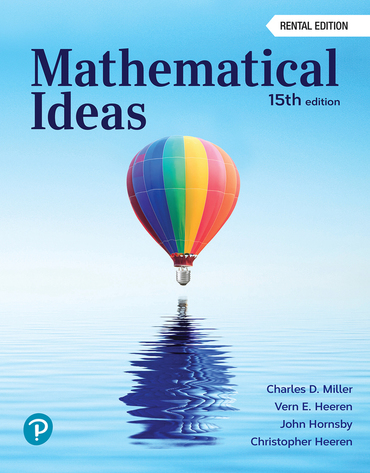 Mathematical Ideas (15th Edition) - 9780138051433