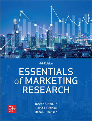 Essentials of Marketing Research (6th Edition) - 9781265217181