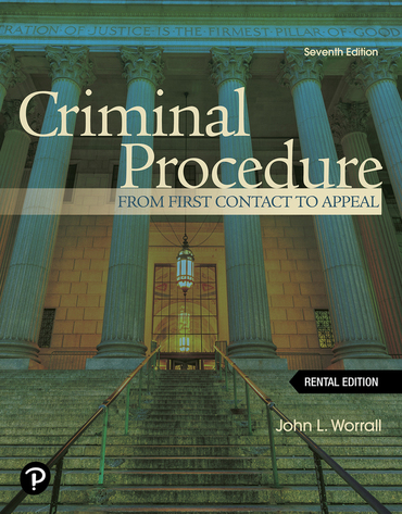 Criminal Procedure: From First Contact to Appeal (7th Edition) - 9780137939558