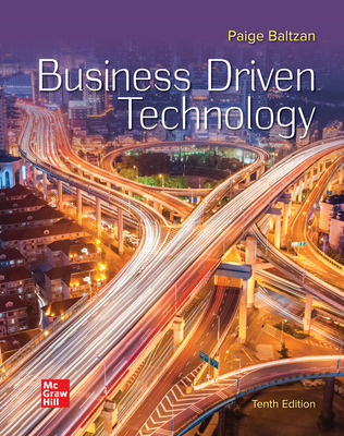 Business Driven Technology (10th Edition) - 9781266609077