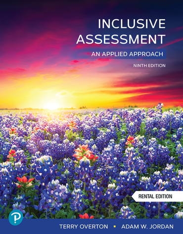 Inclusive Assessment: An Applied Approach (9th Edition) - 9780137849116