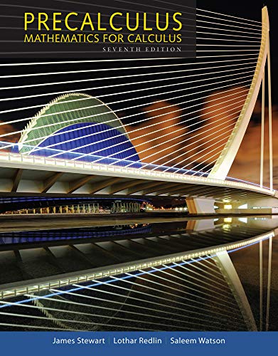 Precalculus: Mathematics for Calculus (Standalone Book) (7th Edition) - 9781305071759
