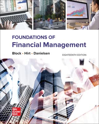 Foundations of Financial Management (18th Edition) - 9781264097623