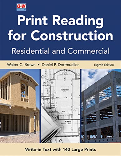 Print Reading for Contruction (8th Edition) - 9781649259851