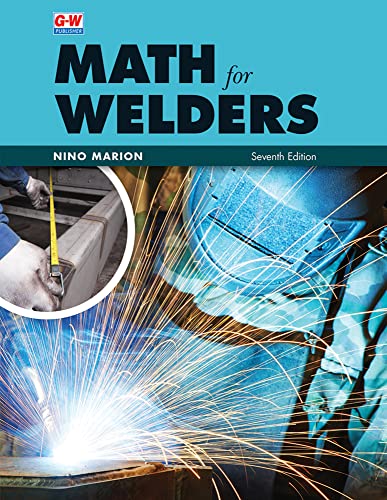 Math for Welders (7th Edition) - 9781685845735