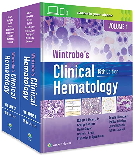 Wintrobe's Clinical Hematology (15th Edition) - 9781975184698
