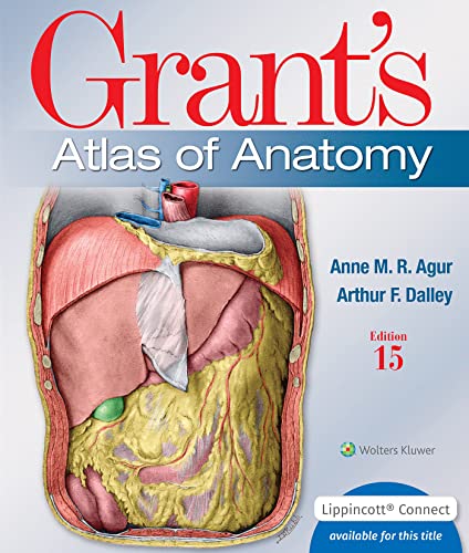 Grant's Atlas of Anatomy (Lippincott Connect) (15th Edition) - 9781975210328