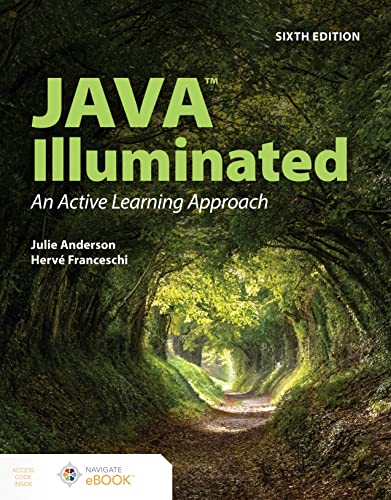 Java Illuminated (6th Edition) - 9781284250480