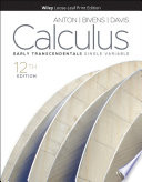 Calculus: Early Trascendentals (12th Edition) - 9781119778165