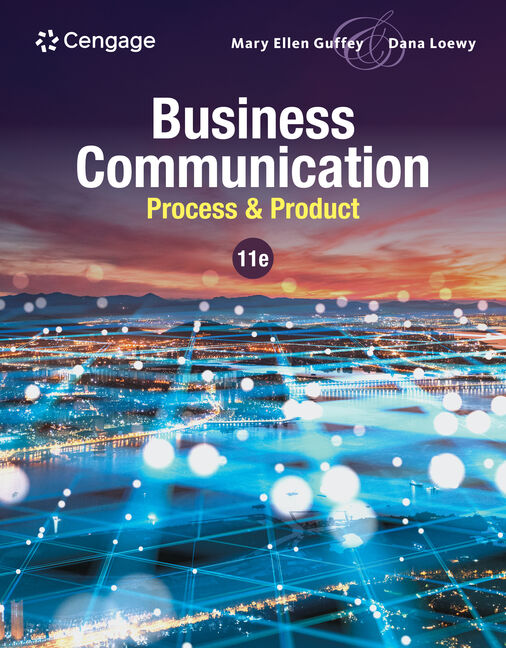Business Communication: Process & Product (11th Edition) - 9780357984109