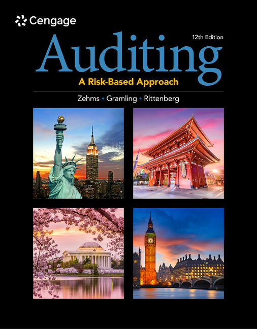 Auditing: A Risk Based-Approach (12th Edition) - 9780357721872