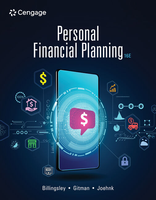 Personal Financial Planning (16th Edition) - 9780357987872