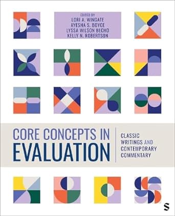 Core Concepts in Evaluation - 9781071883839