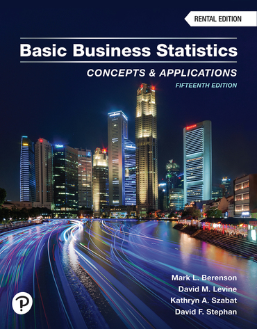 Basic Business Statistics (15th Edition) - 9780138069384