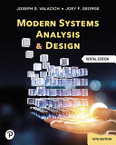 Modern Systems Analysis and Design (10th Edition) - 9780138180072