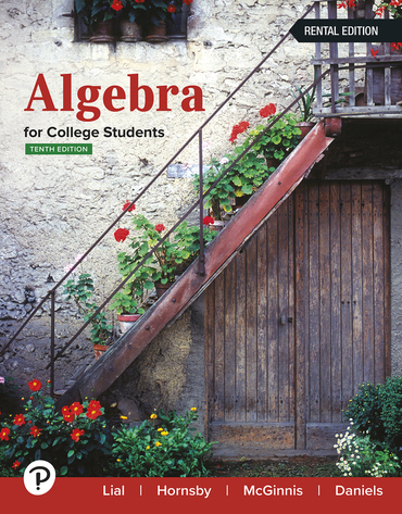 Algebra for College Students (10th Edition) - 9780138173036