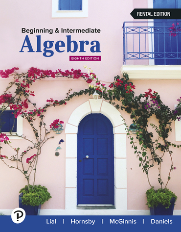 Beginning & Intermediate Algebra (8th Edition) - 9780138233877