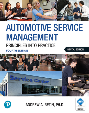 Automotive Service Management (4th Edition) - 9780138216429