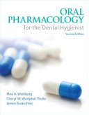 Oral Pharmacology for the Dental Hygienist (2nd Edition) - 9780132559928