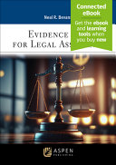 Evidence Law for Legal Assistants - 9798886143928